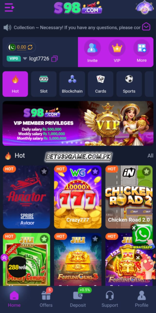 S98 Game